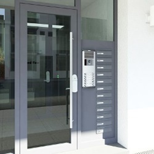 Porte d'allée d'immeuble - Service régies à lyon Porte d'allée d'immeuble - Service régies à lyon